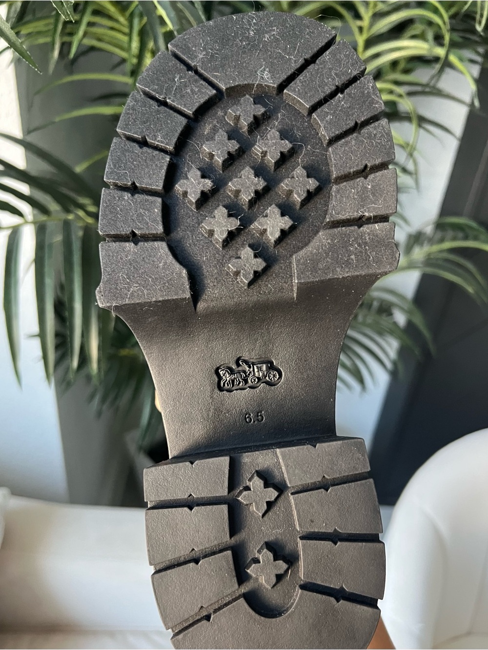 Coach Denim Leah Platform Loafers - Picture 7 of 7